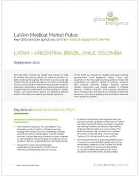 Key Data and Perspectives on the Medical Equipment Market