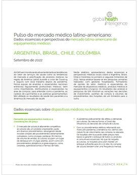 Dados e perspectivas sobre sobre o mercado de equipamentos médicos